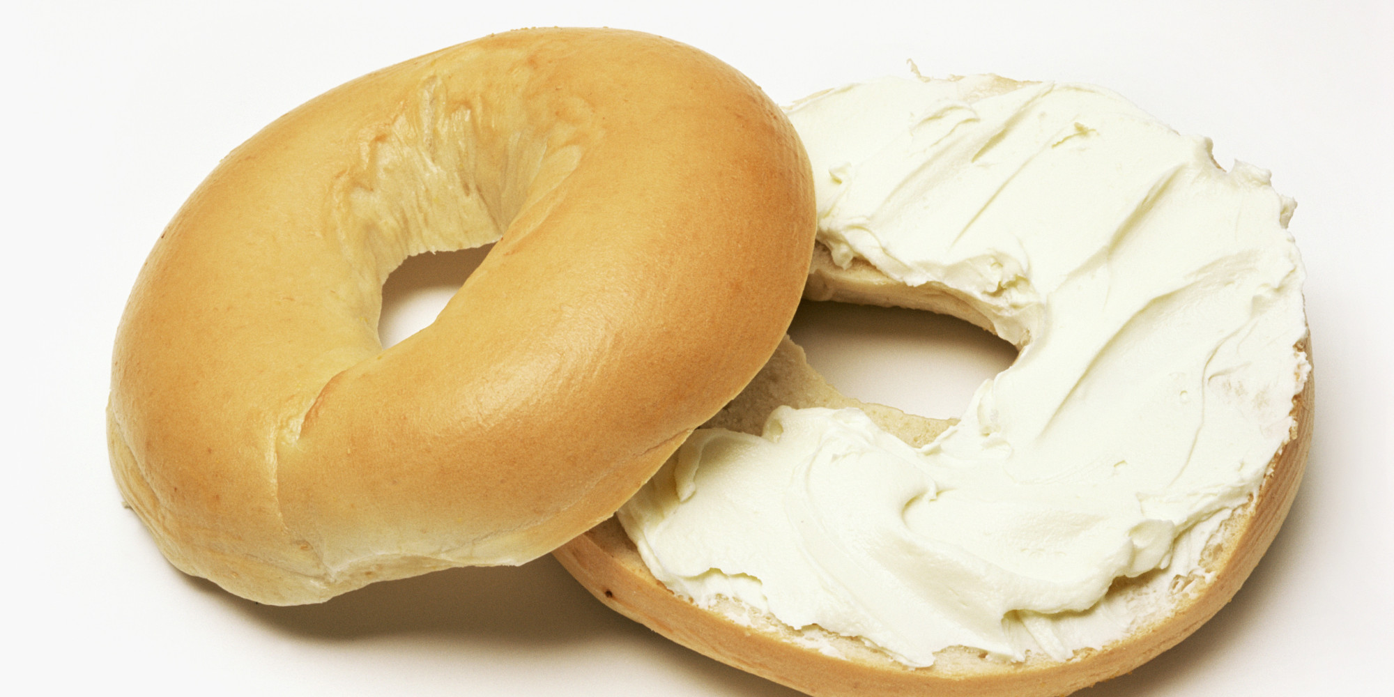 Gambar Bagel dengan Cream Cheese