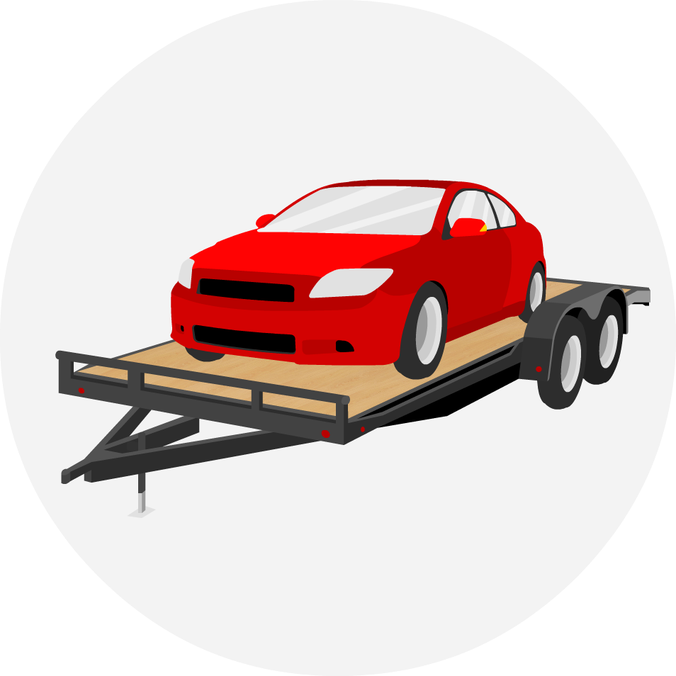 Clip Arts Related To : trailer for three cars. view all Car Hauler Cliparts...