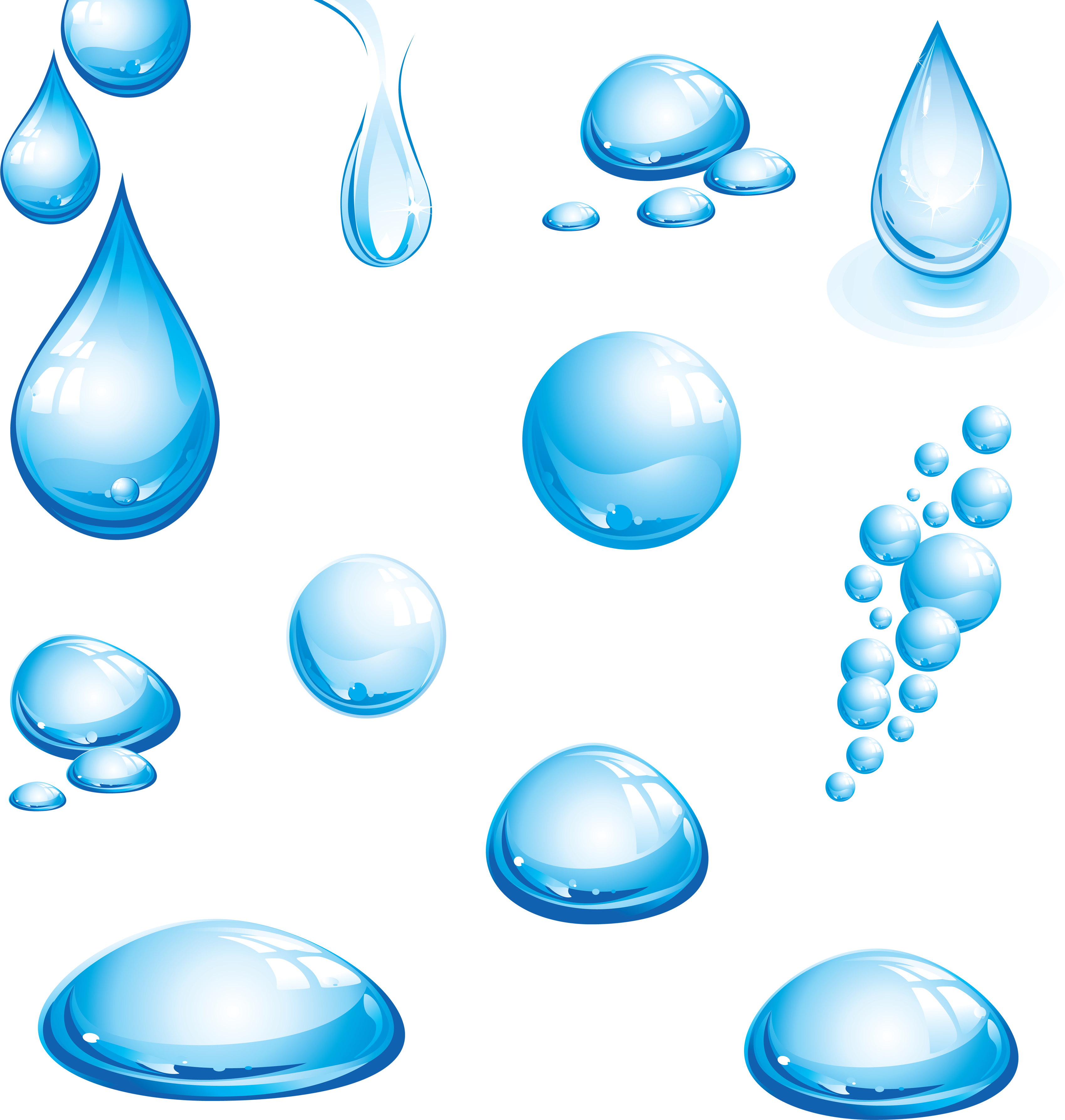Water PNG image, free water drops PNG image download