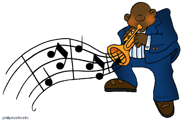 Jazz Instruments Clipart