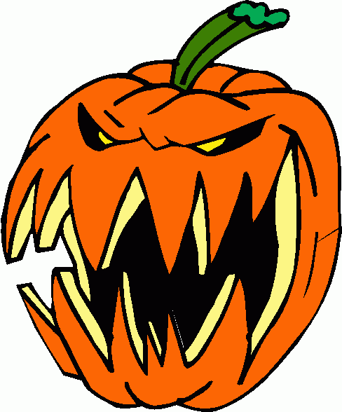 Spooky Pumpkin Clipart
