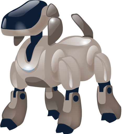 Robot dog clipart
