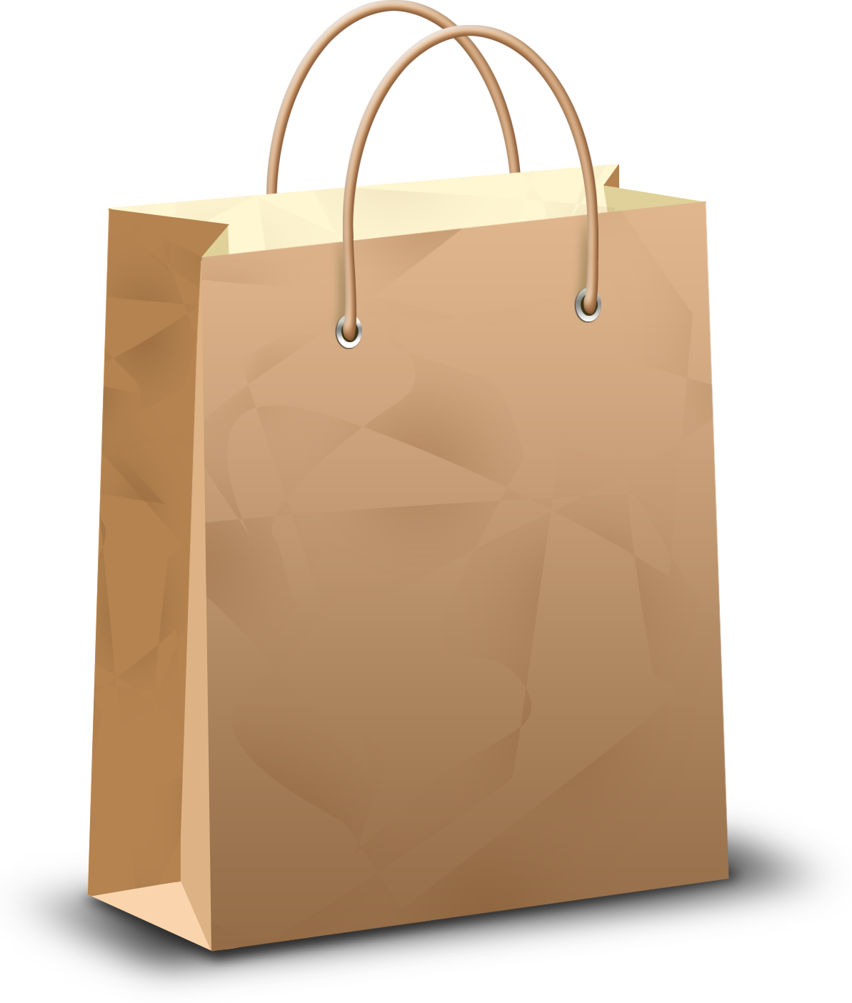 Shopping bag clipart transparent background