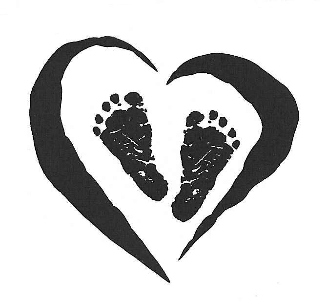Free baby feet clip art
