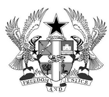 Ghana coat of arms clipart