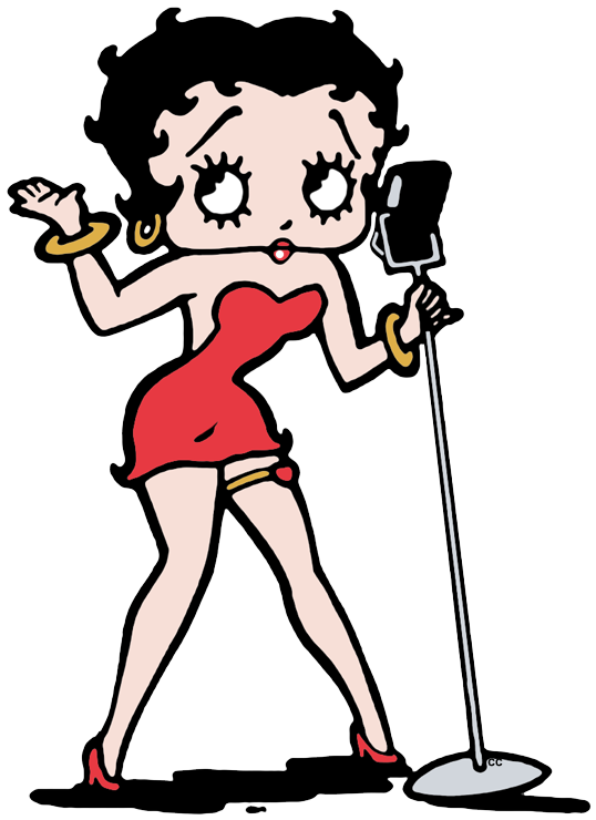 Betty Boop Clip Art Image