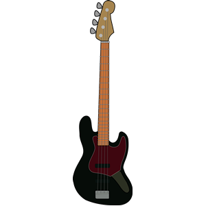 Fender Jazz Bass clipart, cliparts of Fender Jazz Bass free