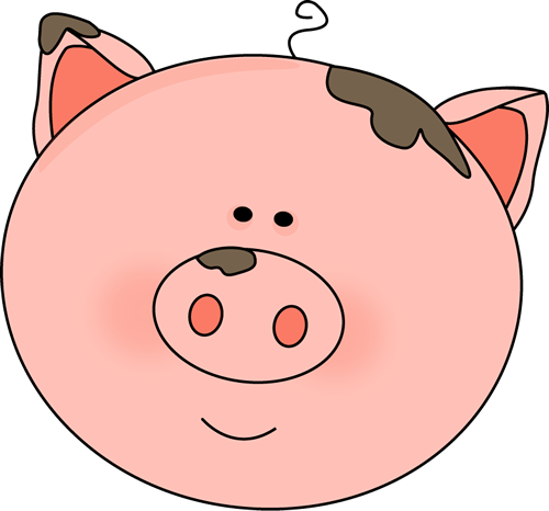 Cartoon Pig Head
