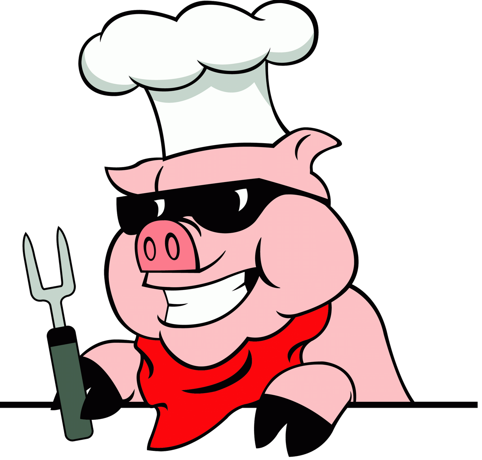Pig roast clip art free