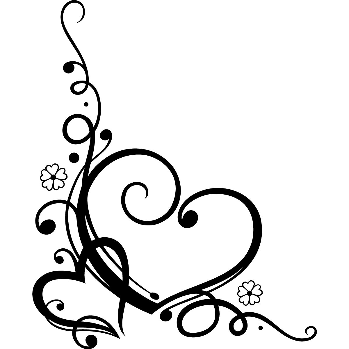 Fancy Heart Stencil - Fancy Love Heart Outline Google Search Hearts Stencil...