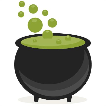 Witches cauldron clipart free