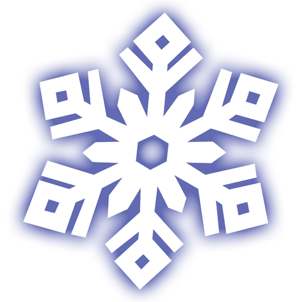 big snowflakes clipart