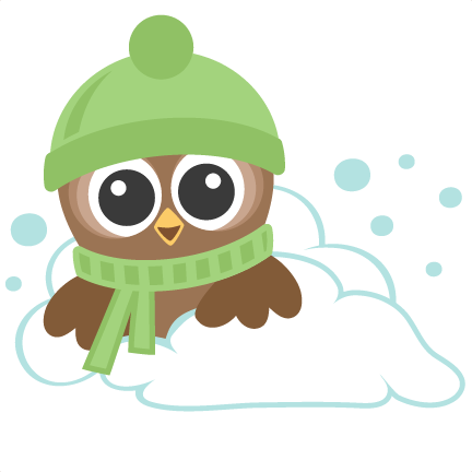 Winter clipart owl