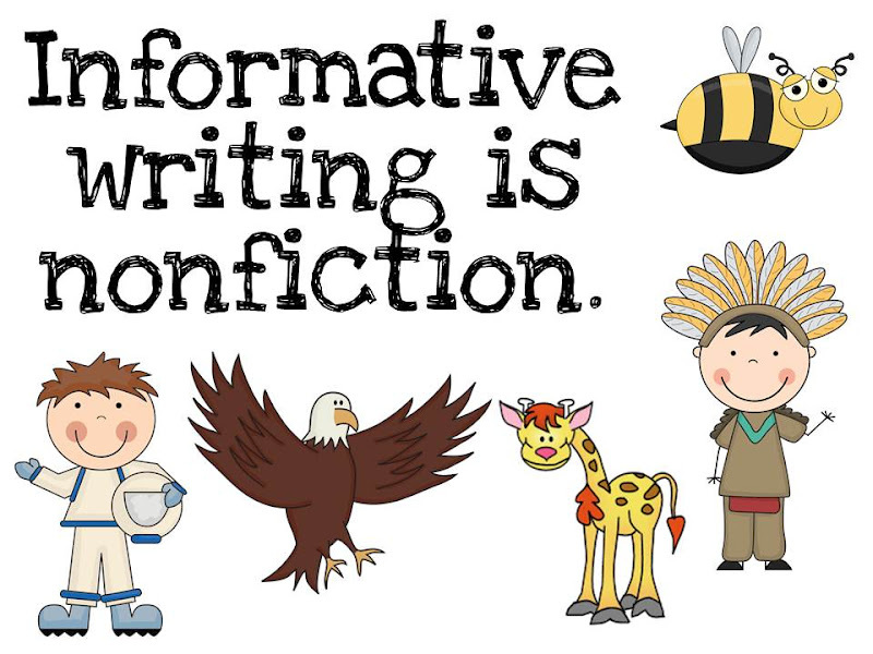 Informational writing clipart