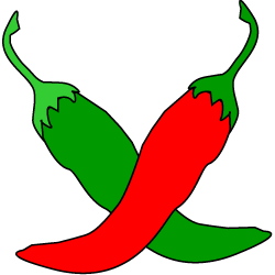 Chili Pepper Border