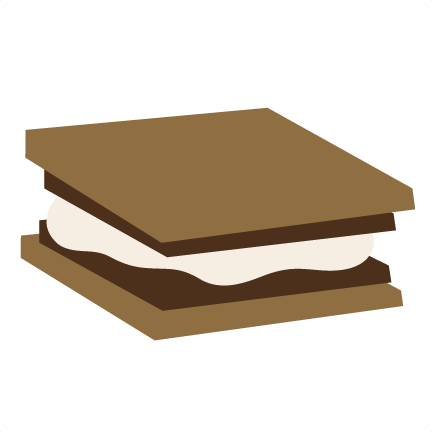 Smore clipart with transparent background