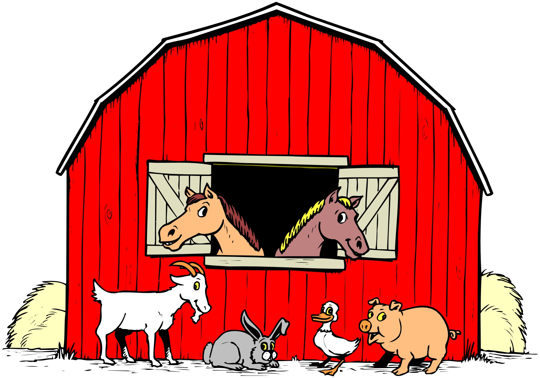Animated Pictures Of Farm Animals