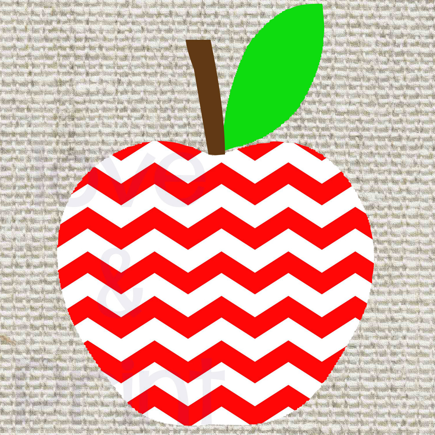 chevron teacher apple clipart - Clip Art Library