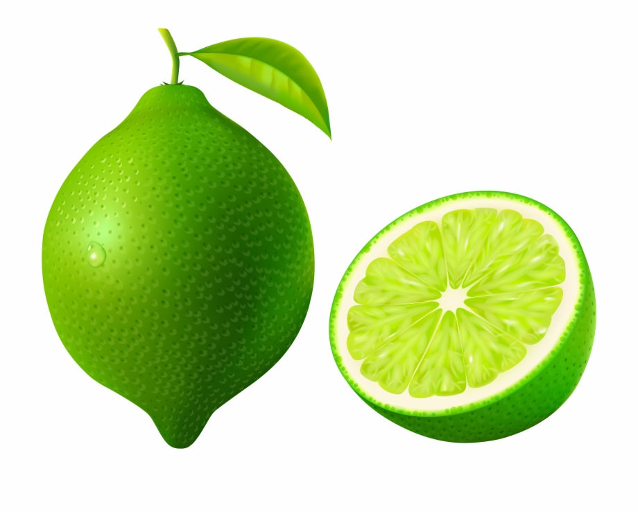 Citrus Clipart Key Lime Transparent Background Lime Clipart