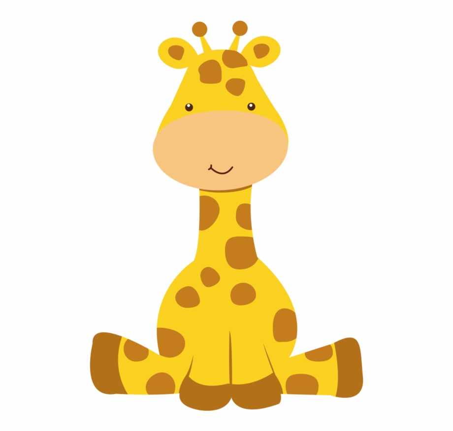 baby shower giraffe clipart
