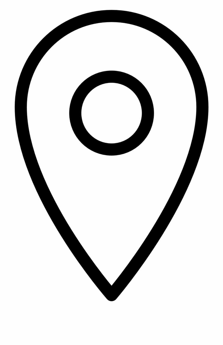 Location Icon Png White