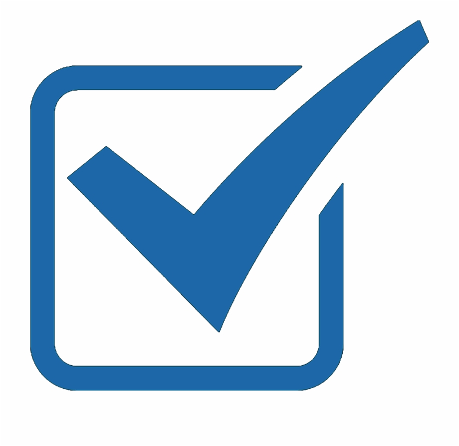 Check Png Png Download Blue Checkbox Icon