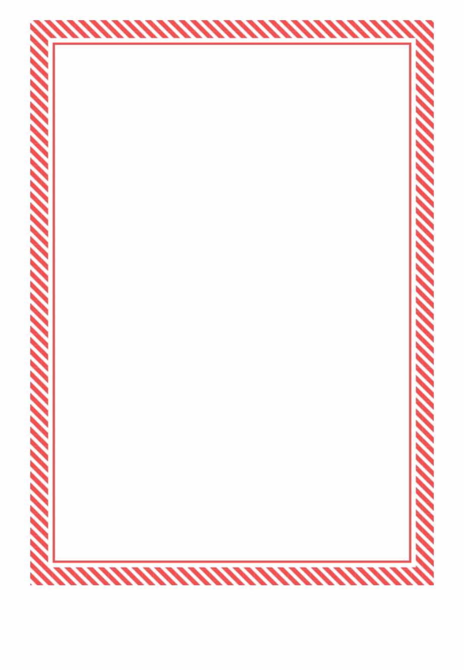 Png Svg Candy Cane Stripe Border