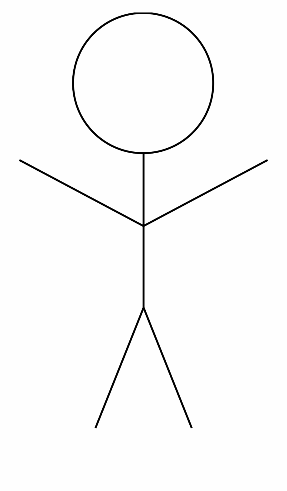 Drawing Stickman Happy Child Stick Figure Png