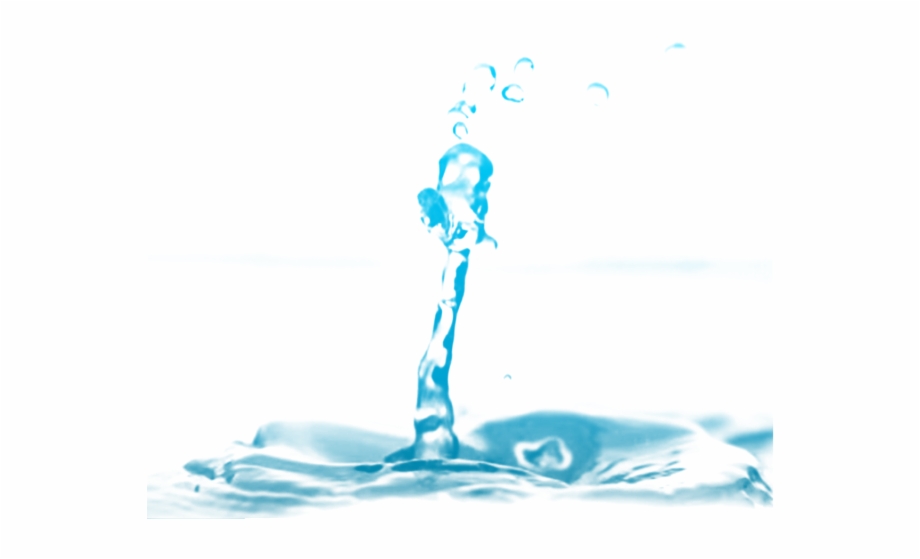 Water Drop Vector Png Gota Agua Fondo Azul