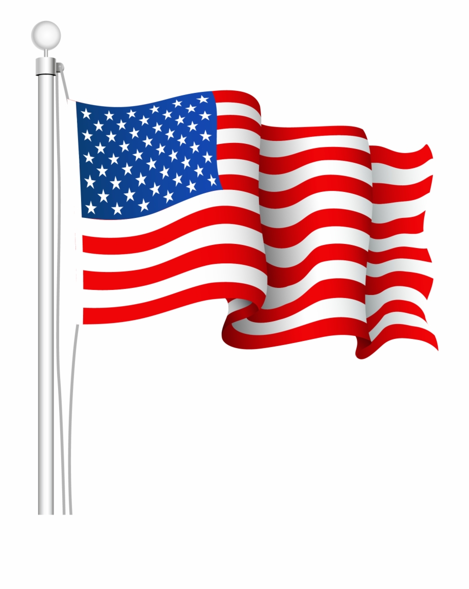 American Flag Free Flag Clip Art Clipart Transparent