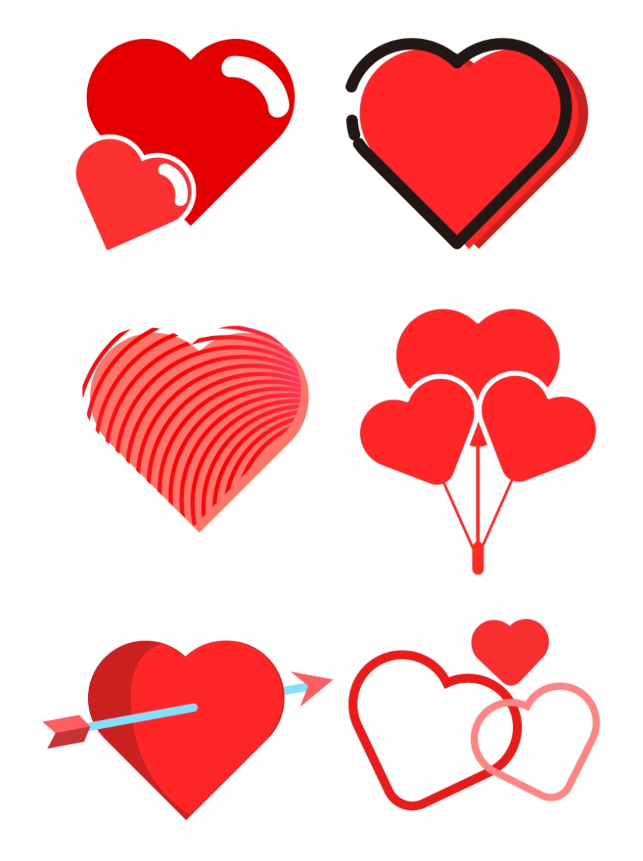 E Commerce Elements Valentine Day Red Love Png