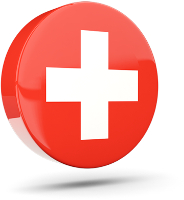 Switzerland Flag Png Round