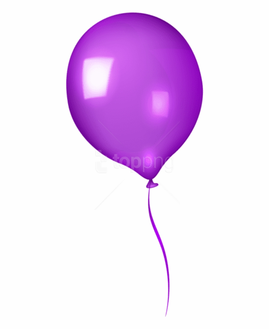 cartoon purple balloons transparent background
