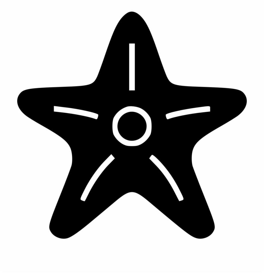 Seastar Sea Star Button
