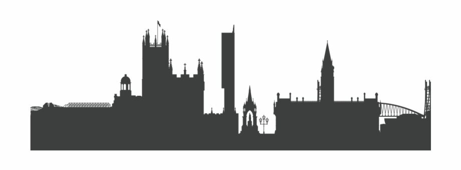 Manchester Skyline Silhouette Png