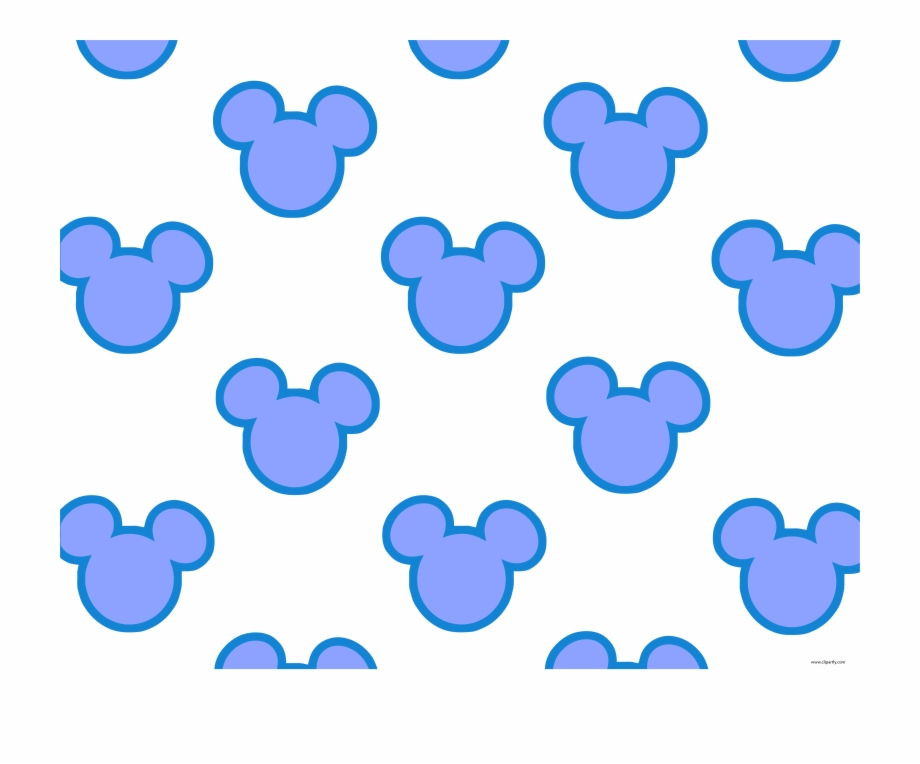 Baby Mickey Mouse Head Silhouette Wallpaper Clipart Baby - Clip Art Library