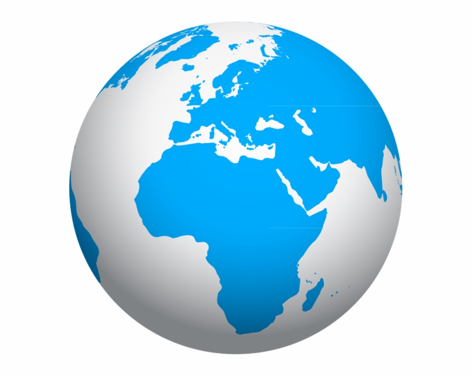 World Globe Png Transparent Image Emea Map Black