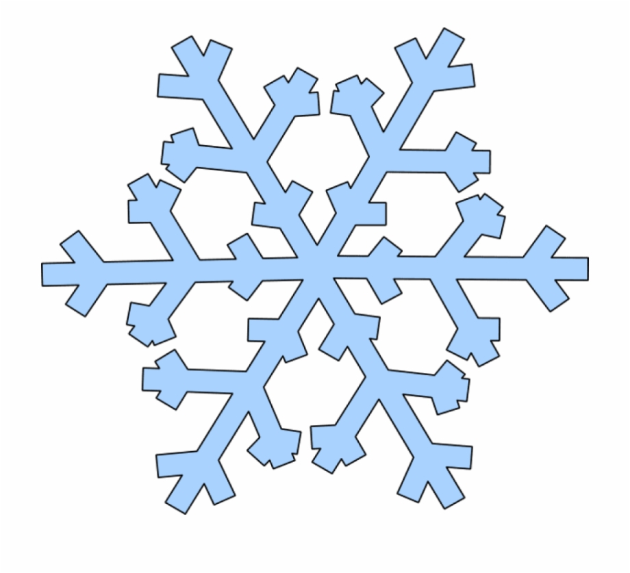 transparent clipart snowflakes
