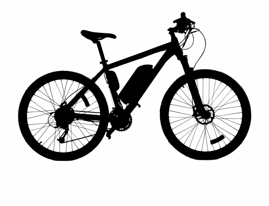 High Quality Bicycle Silhouette Mountain Bike Silhouette Png