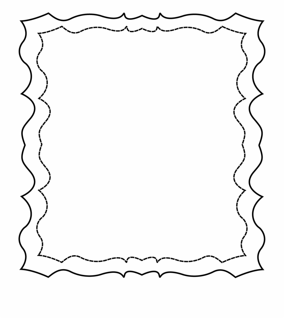 Free Black And White Page Borders Clip Art