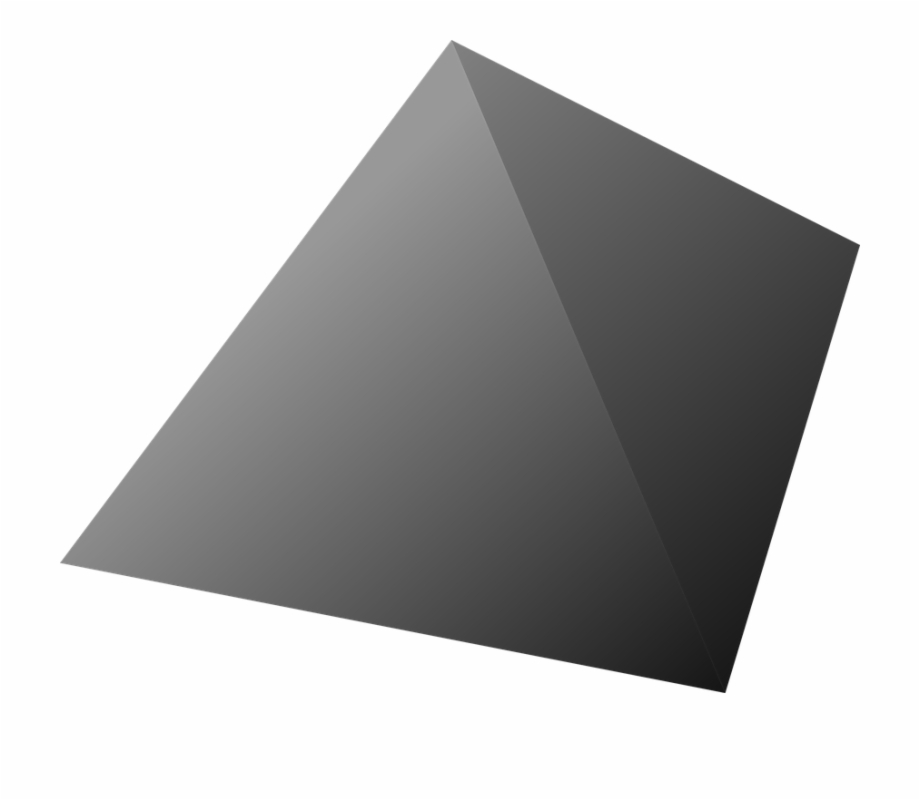 pyramid shape transparent background
