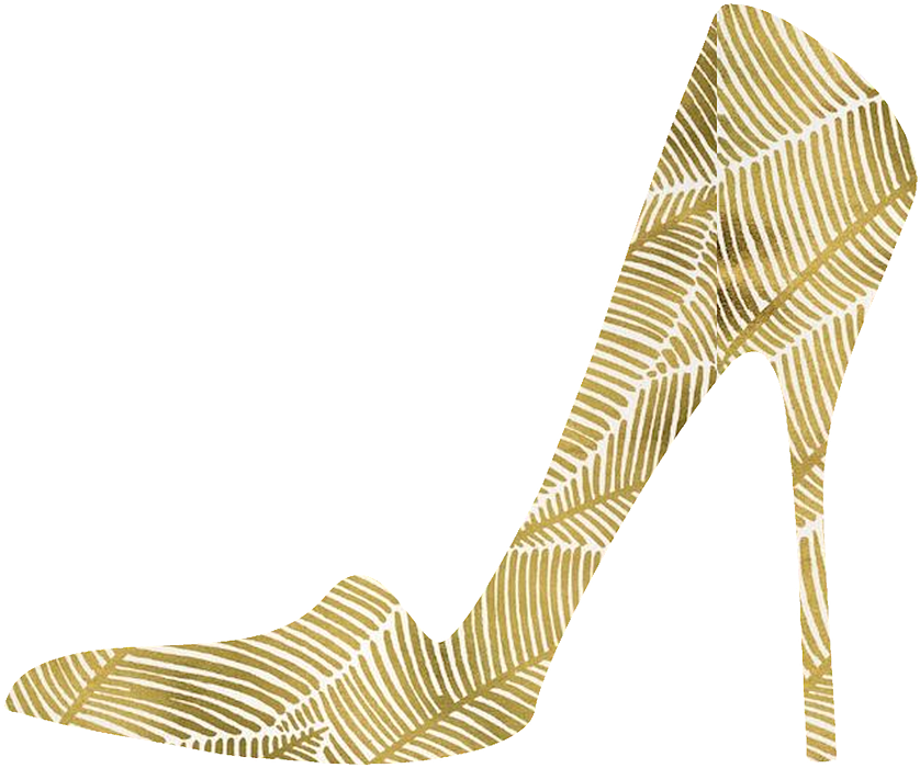 High Heels Images Gold Shoes Transparent Background