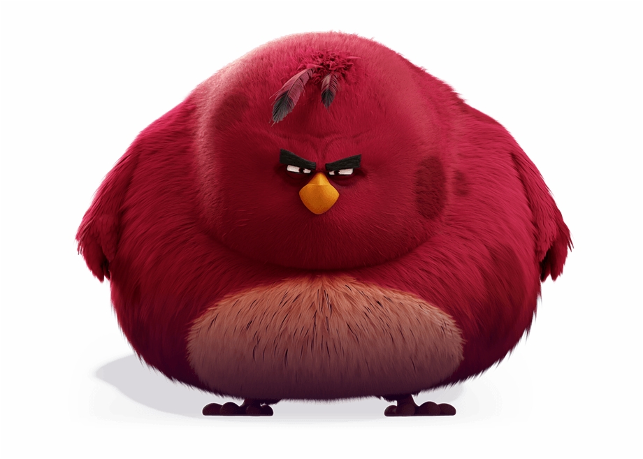 Terence Big Red Bird From Angry Birds