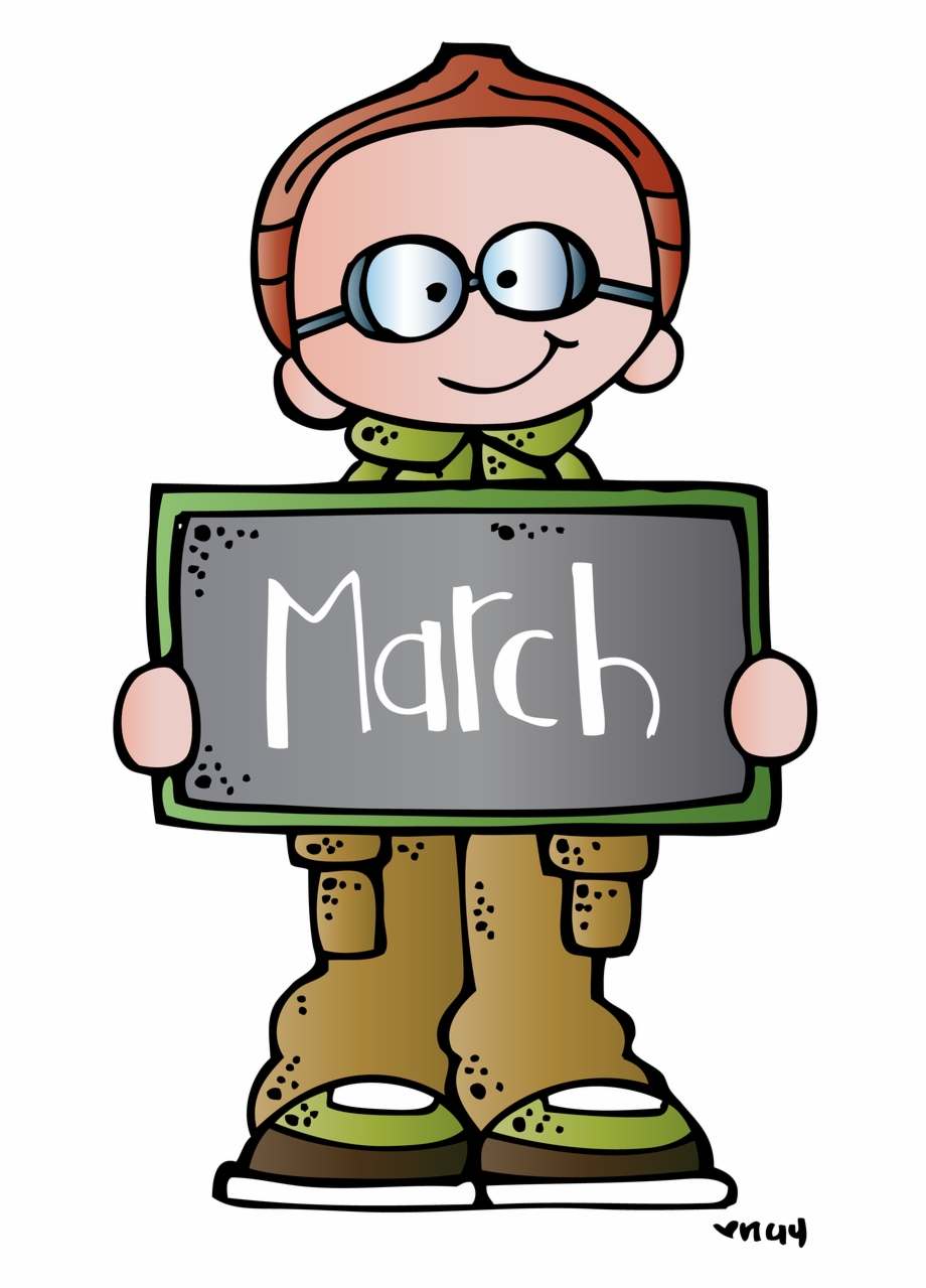 March Clipart Melonheadz Clipart Decoration For Classroom Png