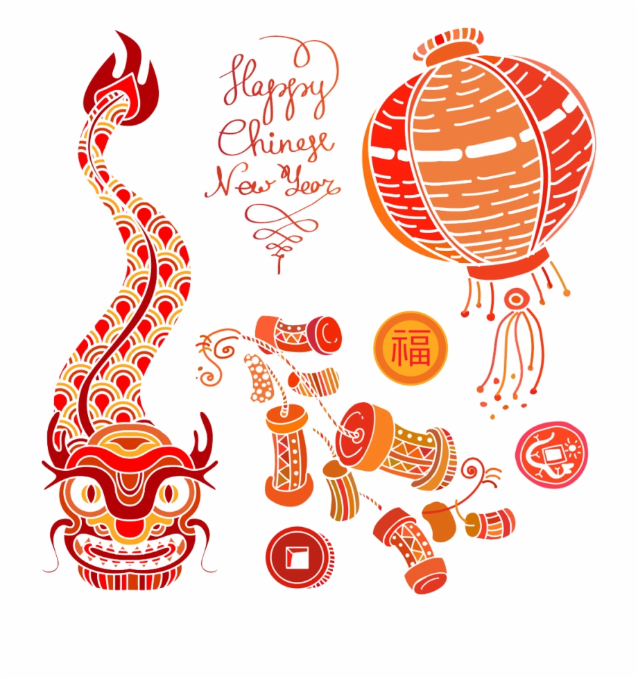 Chinese New Year Firecracker Chinese Zodiac Chinese New