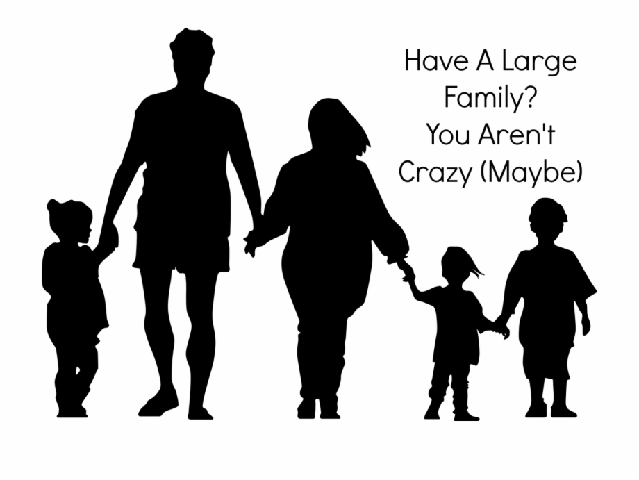Your Arenu0027t Crazy Family Holding Hands Clipart