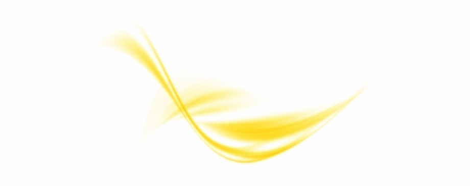 Yellow Wave Effect Png