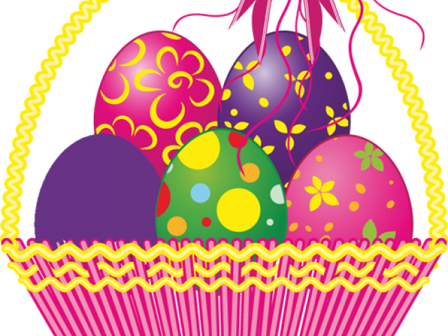 Easter Cliparts Easter Eggs In Basket