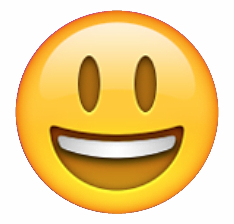 smiley face emoji transparent background

