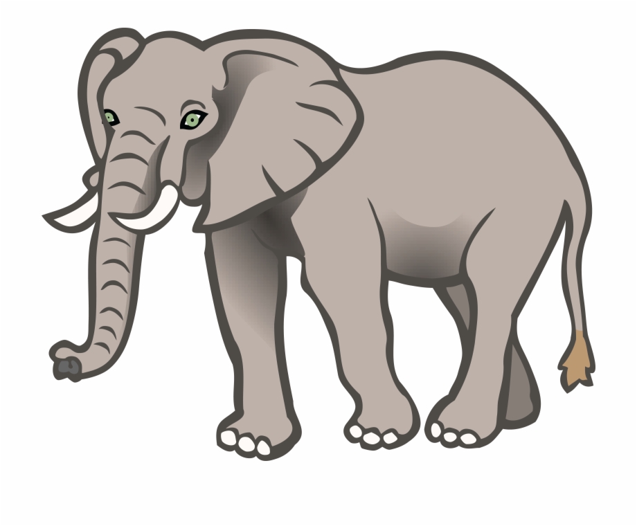 Elefant Clip Art Elephant Coloured Picture Of Elephant